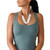 14 Beaded String Necklace in White