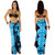 Tie Dye Sarong "Jungle Baby Blue"