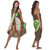 Tie Dye Sarong Olive Green Nebula