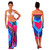 Tie Dye Sarong with Pink Heart