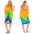 Tie Dye Sarong in Rainbow