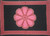 Mens Lotus Floral Pareo Sarong in Pink/Black