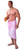 Solid Pink Mens Sarong