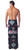 Bats Mens Sarong "Black"