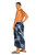 Top Quality Smoked Mens Sarong in Dark Blue