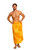 Mens Top Quality Smoked Sarong in Gold