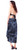 Embroidered Tie Dye Top Quality Sarong in Charcoal