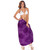 Top Quality Smoked Sarong in Purple