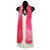 Tie Dye Swirl Motif Extra Wide Neck Scarf, Wrap or Shawl - in your choice of colors