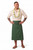 Mens Sulu Fijian Sarong in Army Green