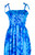 Tube Top Sundress in Aqua