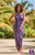Abstract Top Quality Sarong in Purple - Almost gone. Don't Miss Out
