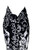 1 World Sarongs Female Traditional Batik Cotton Sarong in Black and White - Design 38