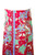 1 World Sarongs Male Traditional Batik Cotton Sarong "Mix Flower" in Red - Design 31