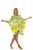 Floral Kaftan Canary Island Yellow and Green