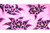 1 World Sarongs Pink Floral Motif in Pink Background-1WW