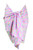 1 World Sarongs Kuato Circle Abstract Motif in Pink Half Size