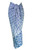 1 World Sarongs with Classic Border Motif in Navy 1 World Sarongs with Classic Border Motif in Navy