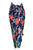 1 World Sarongs Floral Motif in Navy Plus Size