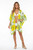 1 World Sarongs Womens Cardigan in Floral 64 Yellow