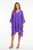 La Fleva Women's Swimsuit Beach Cover Up Bikini Beachwear Bathing Suit Beach Dress in Purple