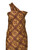 1 World Sarongs Female Traditional Batik in Top Quality Cotton Sarong in Brown and Black - Design 71