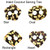 Inlaid Coconut Sarong Ties