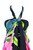 Arpela Lily Blossoms - Painted Colorful Lilies Flowers Sarongs on Black Background in Top-Quality Rayon