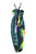 Arpela Island Blooms - Hand Painted Beautiful Plumeria Sarong on Black Background, Crafted with Top-Quality Rayon