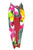 Arpela Tropical Plumeria - Hand-Painted Plumeria Sarong on Burgandy Background, Crafted with Top-Quality Rayon