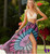 1 World Sarongs Mandala 4 in Pink and Turquoise