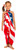 American Flag Sarong Fringeless - Kids