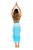 Light Weight Cotton Sarong in Light Turquoise Ombre Light Weight Cotton Sarong in Light Turquoise Ombre