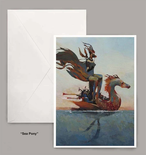 Artist Picks  "Breaking Through"   5" x 7"  Card Set