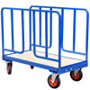 Adjustable Double Sided Trolley with Jailbar Sides