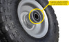 Cojinete resistente al desgaste para carretillas de barriles de aluminio