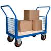 Double Ended Mesh Platform Truck with Boxes (1000mm x 600mm)