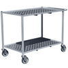 Hospital Trolley With Aluminium Shelves