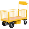 Carro de plataforma motorizada y paneles laterales de malla extraíbles (1200 mm x 600 mm