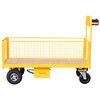 Powered Platform Truck with Removable Mesh Side Panels (1500mm x 600mm)