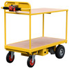 Powered Trolley with 2 Shelves (Side)