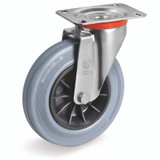 Castor with Grey Non Marking Tyre Swivel
