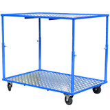 Carro de mesa de altura ajustable