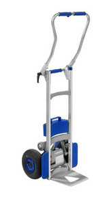 Carretilla para subir escaleras motorizada y plegable