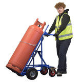 Gas moving sack truck
