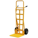 Carretilla de mano industrial con respaldo alto