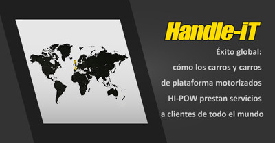 Éxito global: cómo los carros y carros de plataforma motorizados HI-POW prestan servicios a clientes de todo el mundo