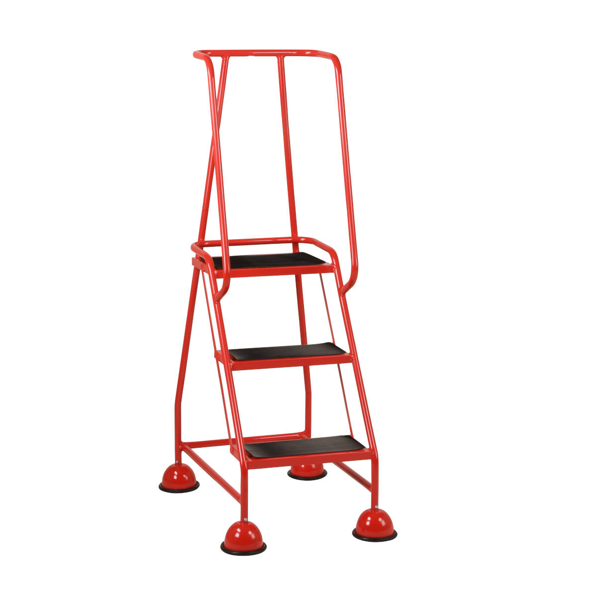 Escalones de 3 peldaños con ventosas y plataforma