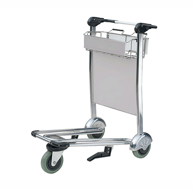 Carro portamaletas con 3 ruedas