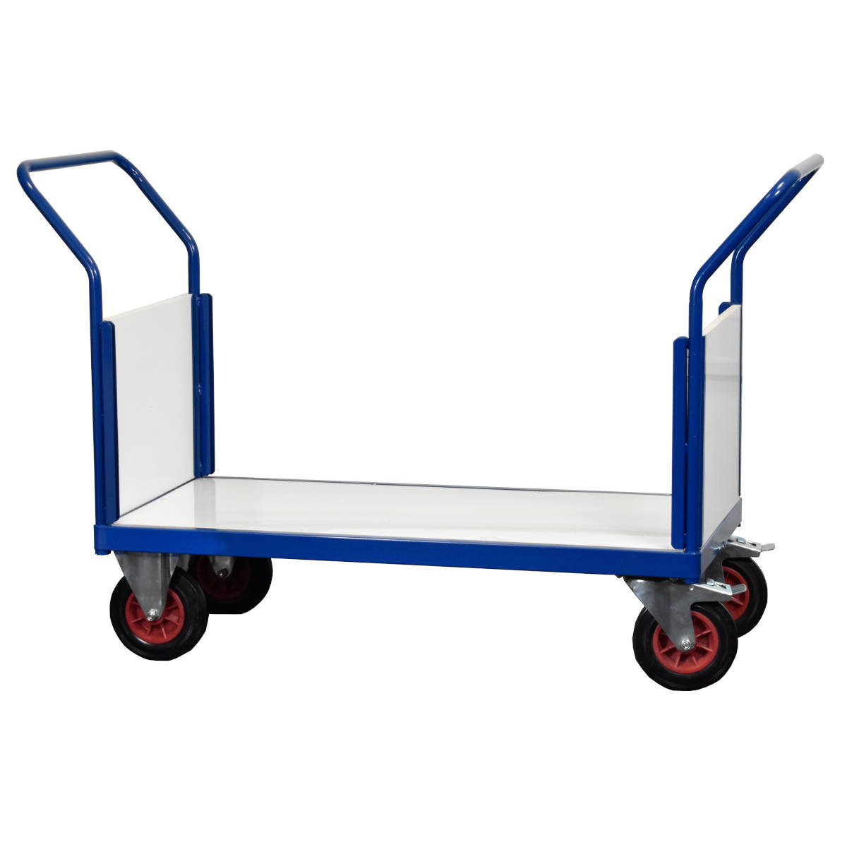 Carro de plataforma con 2 laterales de plástico